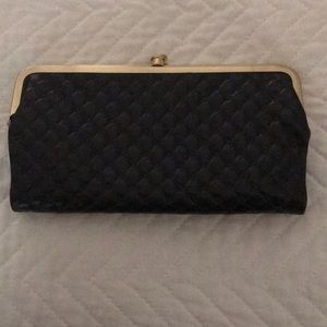 Black hobo wallet